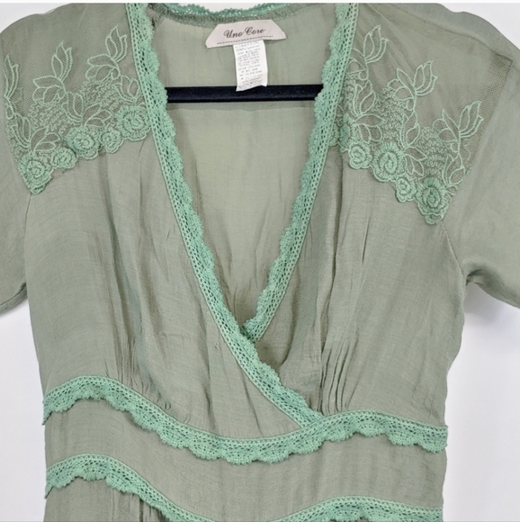 Uno Care Short Sleeve Shirt Blouse - Picture 3 of 4